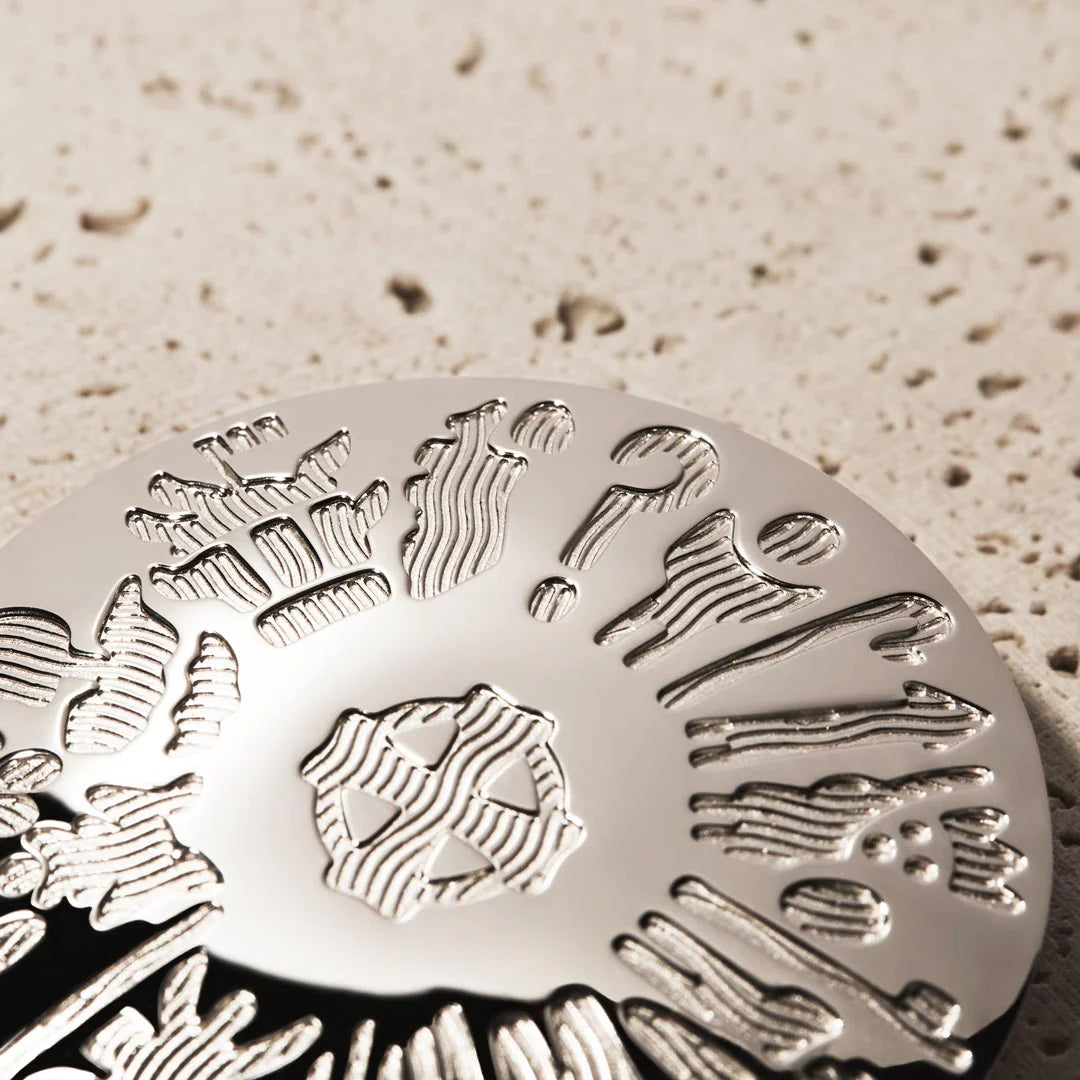Sterling Silver History Of Ireland Brooch