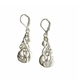 Sterling Silver Children Of Lir Drop Earrings