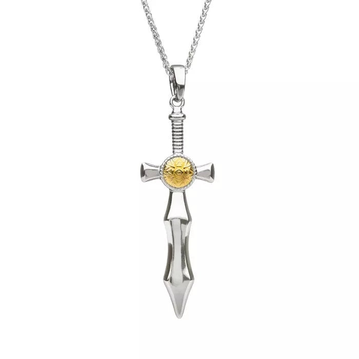Sterling Silver Nuada Sword Pendant