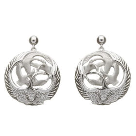 Sterling Silver Children Of Lir Earrings