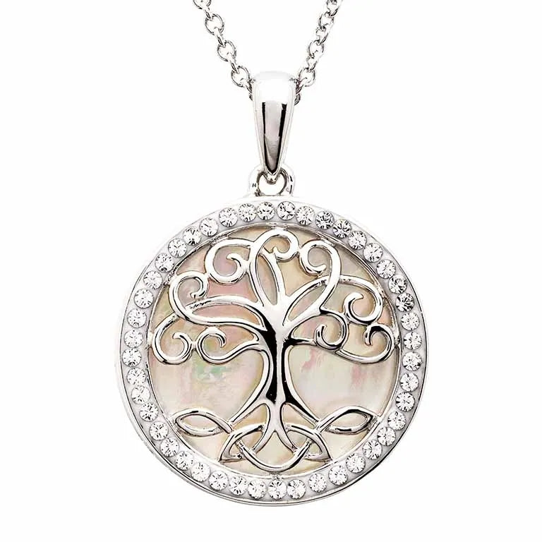 Sterling silver tree sales of life locket
