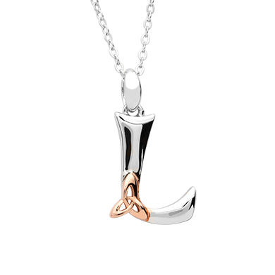 Sterling Silver Celtic Initial L Pendant