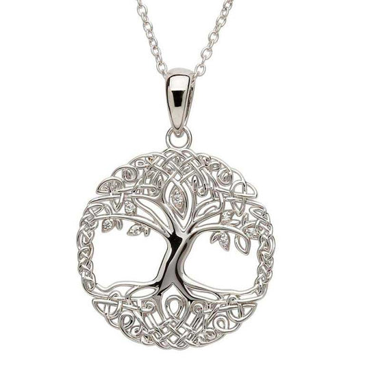 Sterling Silver Tree Of Life Pendant