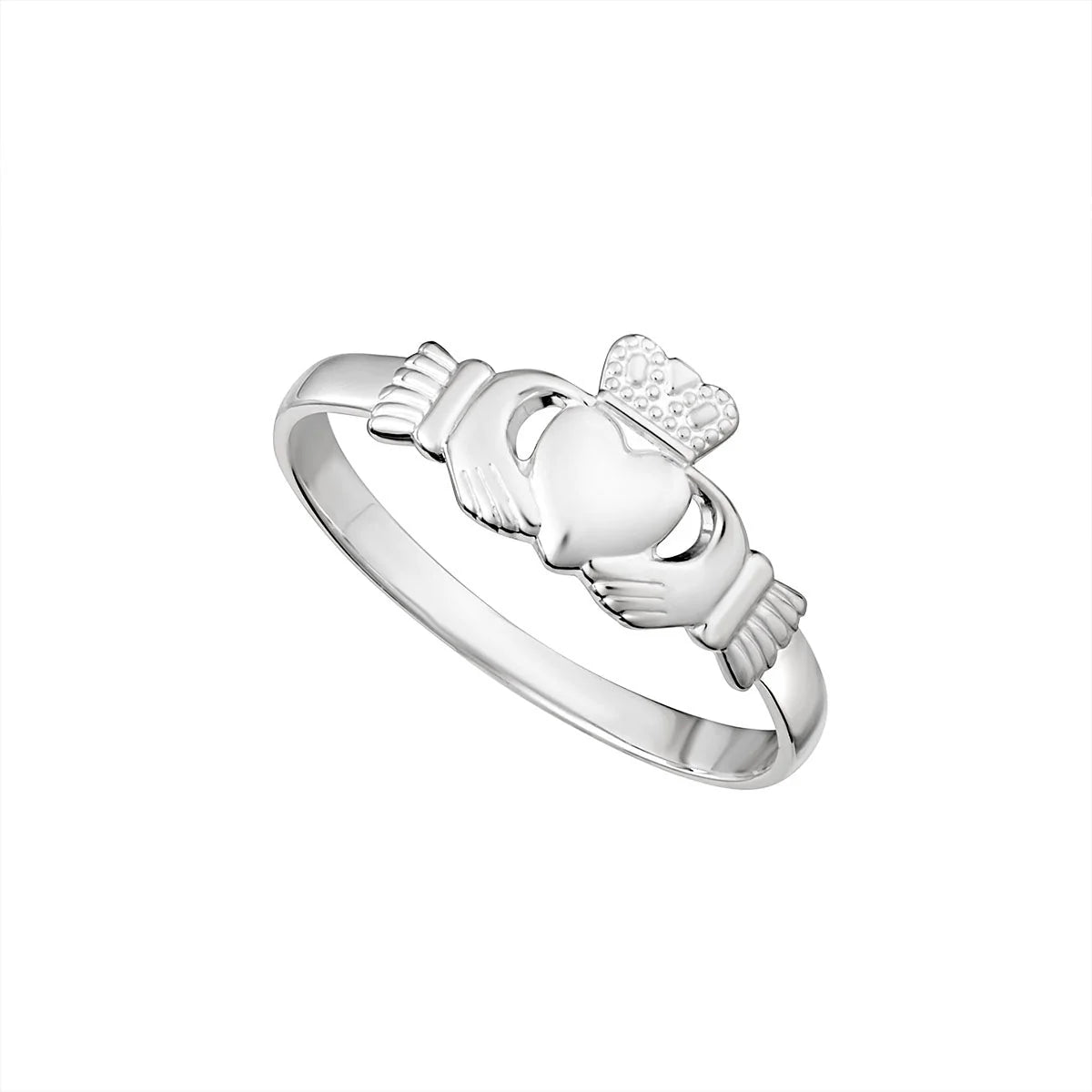 Kids Sterling Silver Claddagh Ring