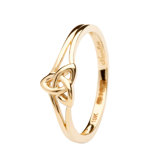 10ct Yellow Gold Trinity Knot Ring