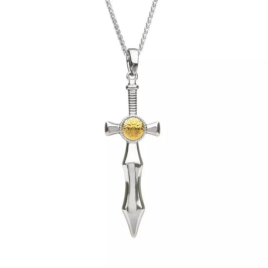 Sterling Silver Nuada Sword Pendant