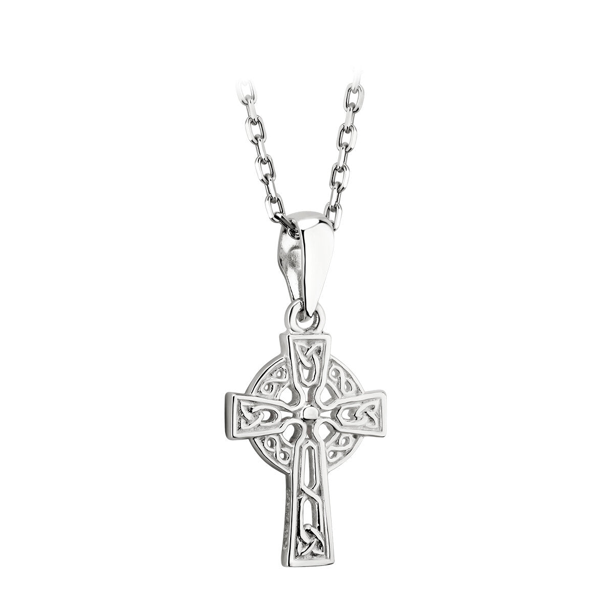 Sterling Silver Filligree Celtic Cross for Children