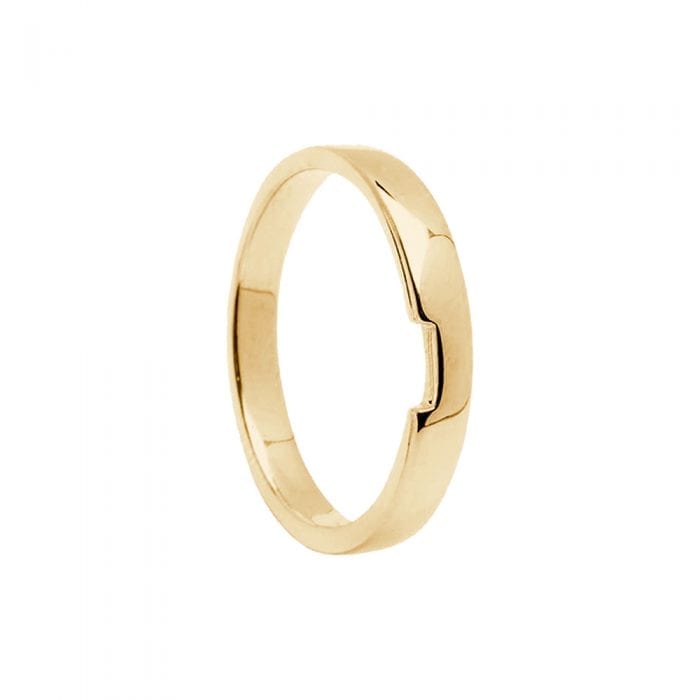 14ct Yellow Gold Wedding Ring to Fit RB093-RB096