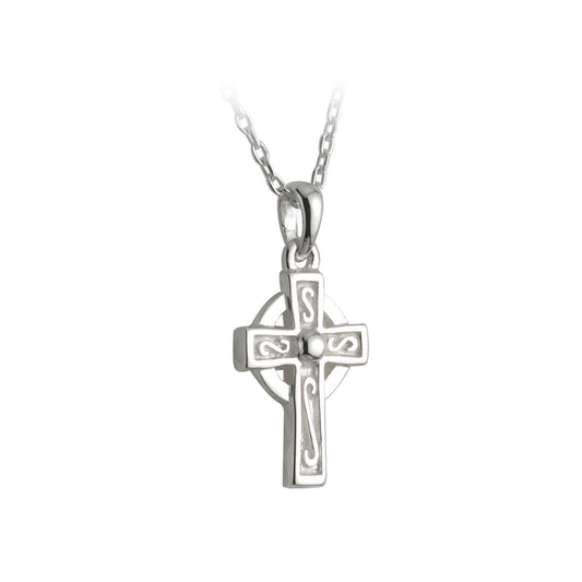 Kids Sterling Silver Celtic Cross