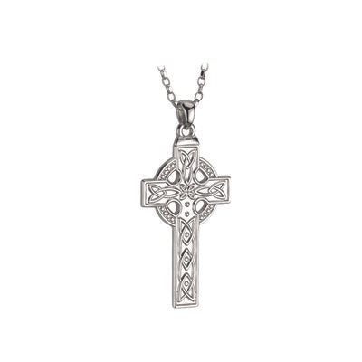 Heavy Sterling Silver Celtic Cross