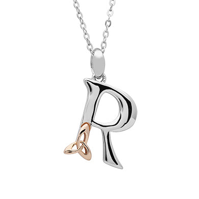 Sterling Silver Celtic Initial R Pendant