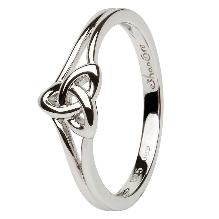 Sterling Silver Trinity Knot Ring