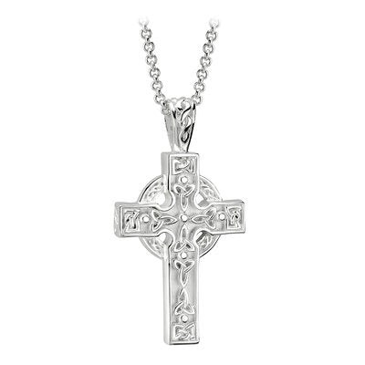 Sterling Silver Heavy Celtic Cross