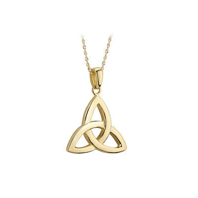 14ct Yellow Gold Celtic Trinity Knot Pendant