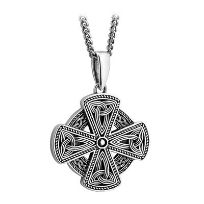 Men's Sterling Silver Celtic Cross Pendant
